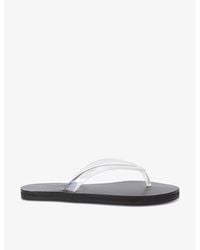 Ancient Greek Sandals - Saionara Thong Leather And Jelly Sandals - Lyst
