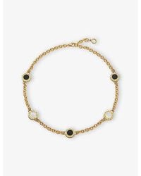 BVLGARI - 18Ct- Mother-Of-Pearl And Onyx Necklace - Lyst