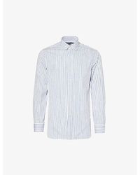 Polo Ralph Lauren - Stripe-pattern Custom-fit Cotton Shirt - Lyst