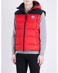 canada goose red gilet canada goose red gilet