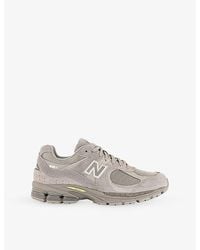 New Balance - 2002 Suede And Mesh Trainers - Lyst