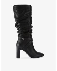 Carvela Kurt Geiger - Jackpot Slouch Suede Knee-High Boots - Lyst