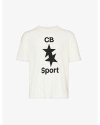 Cole Buxton - Cb Sport Logo-print Cotton-jersey T-shirt - Lyst
