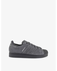 adidas - Superstar Ii Suede Trainers - Lyst