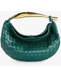 Bottega Veneta - Sardine Intrecciato-weave Leather Top-handle Bag - Lyst