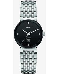 Rado - R48913713 Florence Stainless-steel And Full-cut Diamond Quartz Watch - Lyst