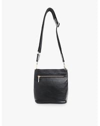 Whistles - Dion Double-Pouch Leather Bucket Bag - Lyst