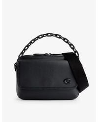 COACH - Charter Leather Cross-body Bag - Lyst