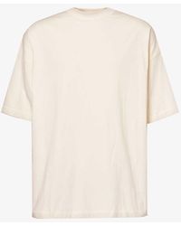 Fear Of God - Essentials Logo-print Short-sleeved Cotton-jersey T-shirt - Lyst