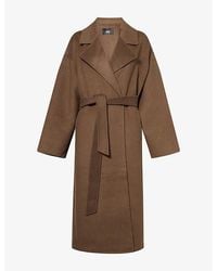 PAIGE - Connery Longline Wool-Blend Coat - Lyst