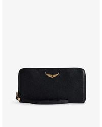 Zadig & Voltaire - Compagnon Leather Wallet - Lyst