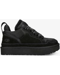UGG - Lowmel Oversized-tongue Suede Trainers - Lyst