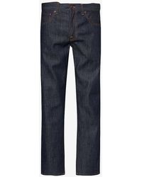 Nudie Jeans - Gritty Jackson Straight-leg Regular-fit Denim Jeans - Lyst