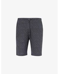 Zimmerli of Switzerland - High-rise Regular-fit Stretch-woven Pyjama Shorts - Lyst