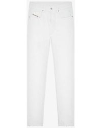 DIESEL - 209 D-strukt Brand-patch Slim-fit Stretch-denim Jeans - Lyst
