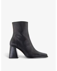 Alohas - South Block-heel Leather Ankle Boots - Lyst