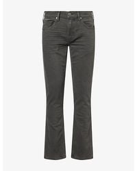 PAIGE - Federal Straight-Leg Denim Jeans - Lyst