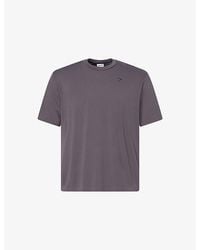 GYMSHARK - Training Evolved Brand-Print Woven T-Shirt - Lyst