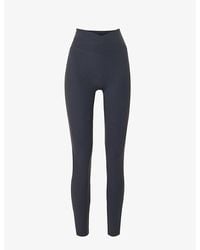 ADANOLA - Ultimate Mid-Rise Stretch-Woven Leggings - Lyst