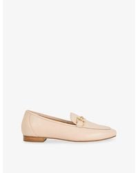 Dune - Grained Snaffle-Trim Leather Loafers - Lyst