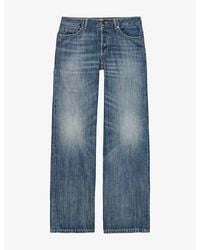 AllSaints - Nico Wide-Leg Low-Rise Jeans - Lyst