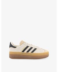 adidas - Gazelle Bold Suede Low-Top Trainers - Lyst
