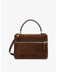 Sandro - Tangolino Suede Top-Handle Bag - Lyst