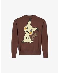 Market - X Pokémon Mimikyu Graphic-knit Cotton Jumper - Lyst