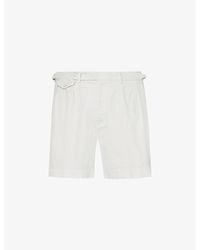Polo Ralph Lauren - Featherwight Slim-fit Mid-rise Cotton Shorts - Lyst