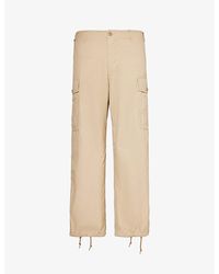 Beams Plus - Ripstop Belt-loop Relaxed-fit Wide-leg Cotton Trousers - Lyst