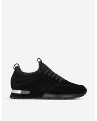 mallet hiker leather and neoprene trainers