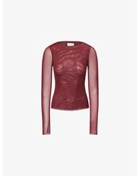 Dissh - Nyra Long-Sleeves Stretch-Woven Top - Lyst
