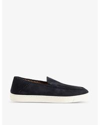 Giorgio Armani Loafers Shoes in Black for Men