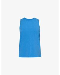 Sweaty Betty - Soft Flow Studio Stretch-Woven Tank Top - Lyst