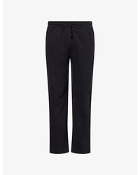 GYMSHARK - Power Straight-Leg Cotton-Jersey Jogging Bottoms - Lyst