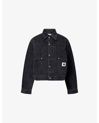 Carhartt - Belmar Logo-Patch Denim Jacket - Lyst