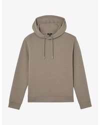 Reiss - Dane Relaxed-Fit Jersey Hoody - Lyst