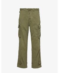 Polo Ralph Lauren - Herringbone Belt-loop Relaxed-fit Straight-leg Cotton Trousers - Lyst