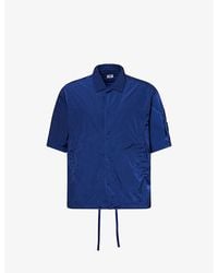 C.P. Company - Chrome-R Lens Short-Sleeves Woven Overshirt - Lyst