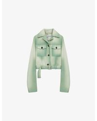 Loewe - Cropped Jacket - Lyst