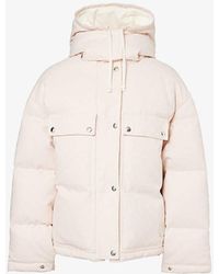 Gucci - High-neck Monogram-pattern Cotton-blend Down Jacket - Lyst