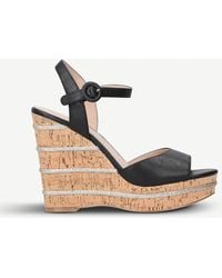 kurt geiger wedges debenhams
