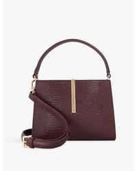 Dune - Dinidestined Small Leather Top-Handle Bag - Lyst