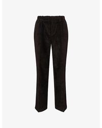Our Legacy - Borrowed Wide Corduroy Cotton Chino Trousers - Lyst