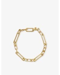Monica Vinader - Mv Alta Duo 18Ct Vermeil Bracelet - Lyst