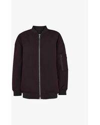 Whistles - Maria Recycled-polyester Bomber Jacket - Lyst