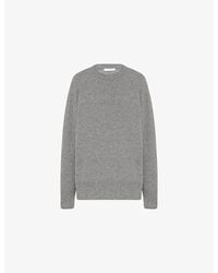 The Row - Sibem Relaxed Wool-Cashmere Knit Jumper - Lyst
