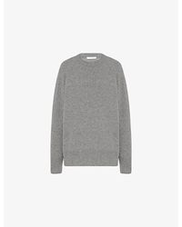 The Row - Sibem Relaxed Wool-Cashmere Knit Jumper - Lyst