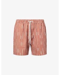 Raith - Chalco Elasticated-Waist Swim Shorts - Lyst