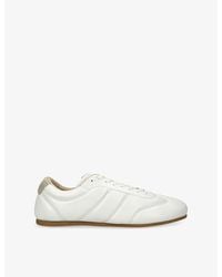 Lemaire - Soft Runner Leather Trainers - Lyst